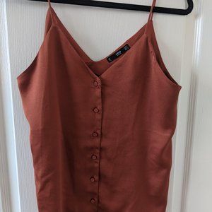Mango Burnt Orange Tank New